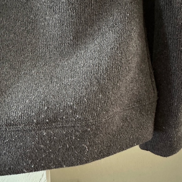 The North Face gray zip up sweater - Picture 10 of 10